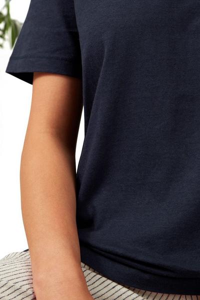 Craghoppers Navy Cotton-Blend 'NosiBotanical Salma' Short-Sleeve T-Shirt