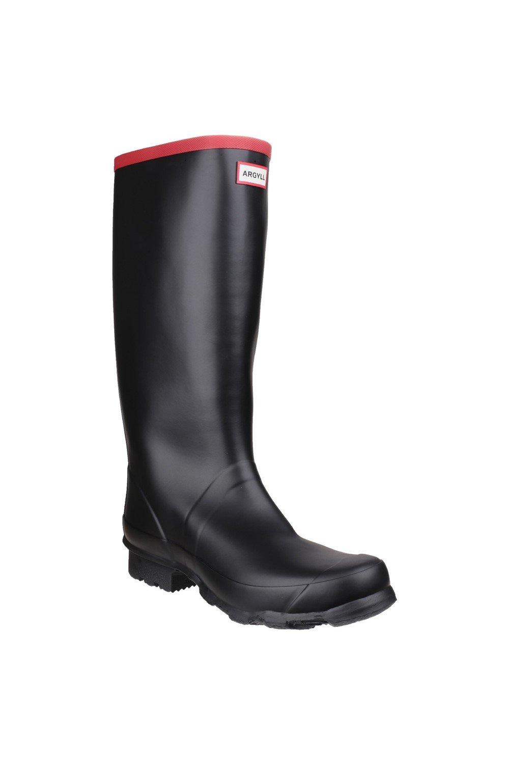 ladies argyll wellington boots