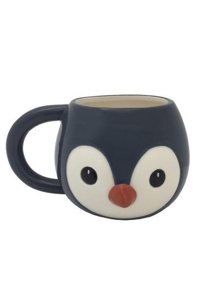 Puckator Cutiemals Penguin Head Shaped Mug