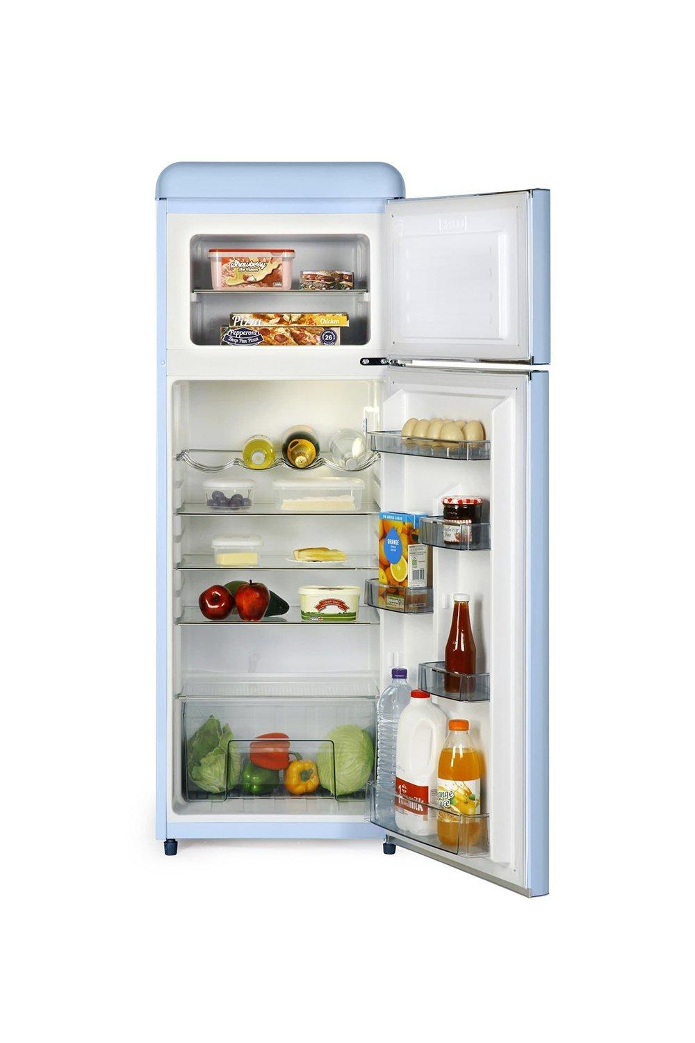 swan retro sr11010cn 80 20 fridge freezer