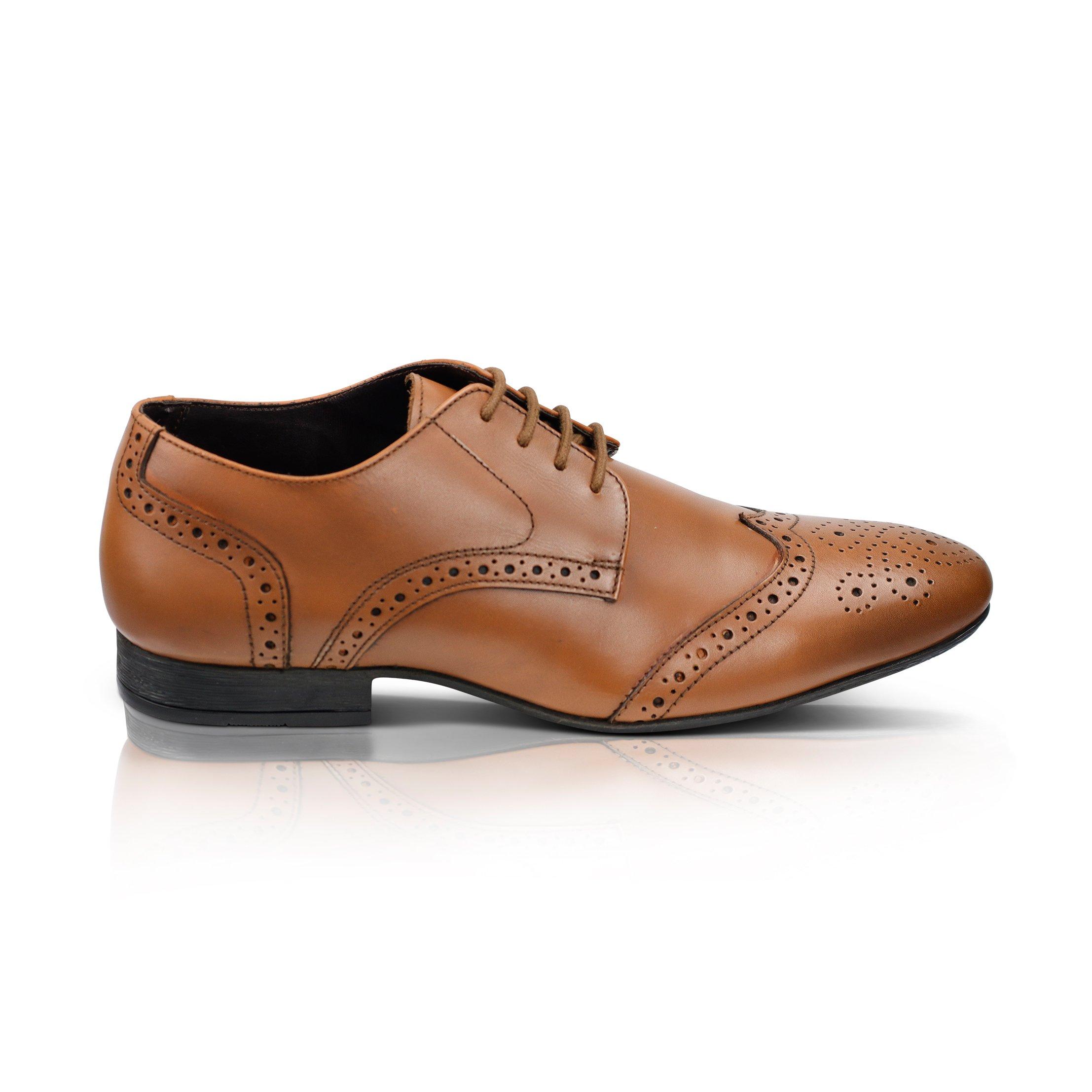 Catesby Leo Leather Brogue Shoe | Debenhams