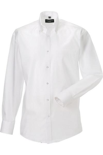 Russell White Collection Long Sleeve Ultimate Non-Iron Shirt