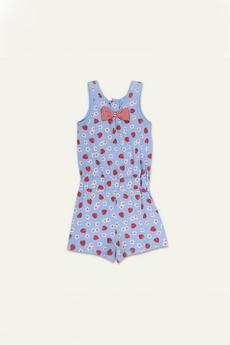 Lilly + Sid Multi Strawberry Playsuit