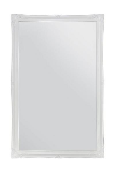 MirrorOutlet White "Hamilton" White Shabby Chic Design Wall/Leaner Mirror 167cm x 106cm