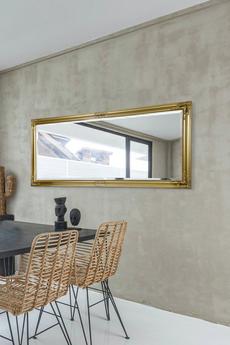MirrorOutlet Gold 'Austen' Gold Elegant Full Length Wall Mirror 160cm x 73cm
