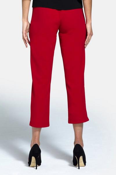 Hot Squash Red Smart Cigarette Trousers