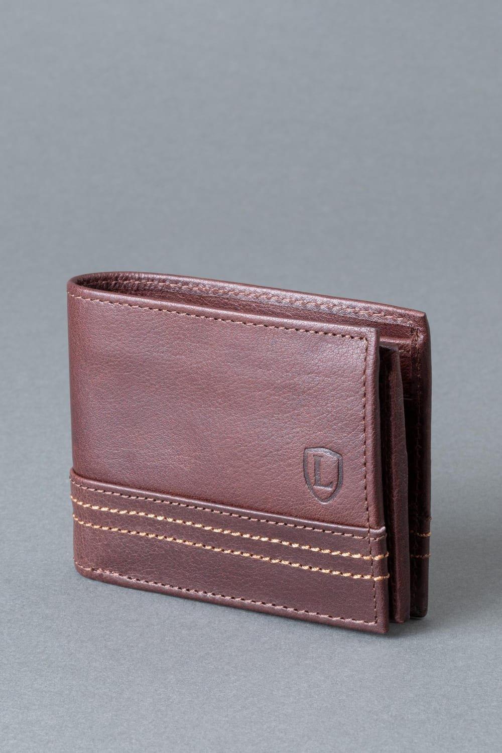 Duna Men's Leather Bifold Wallet