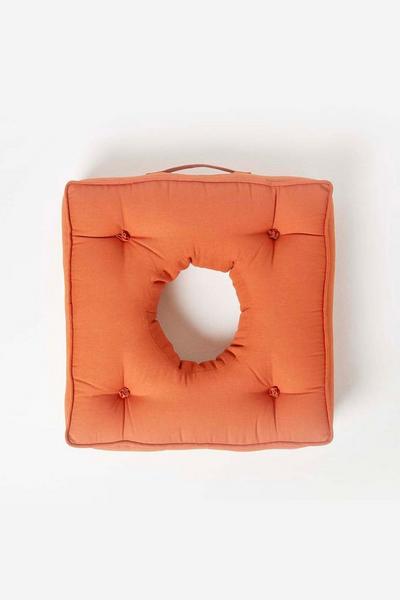 Homescapes Orthopaedic Cotton Armchair Booster Cushion