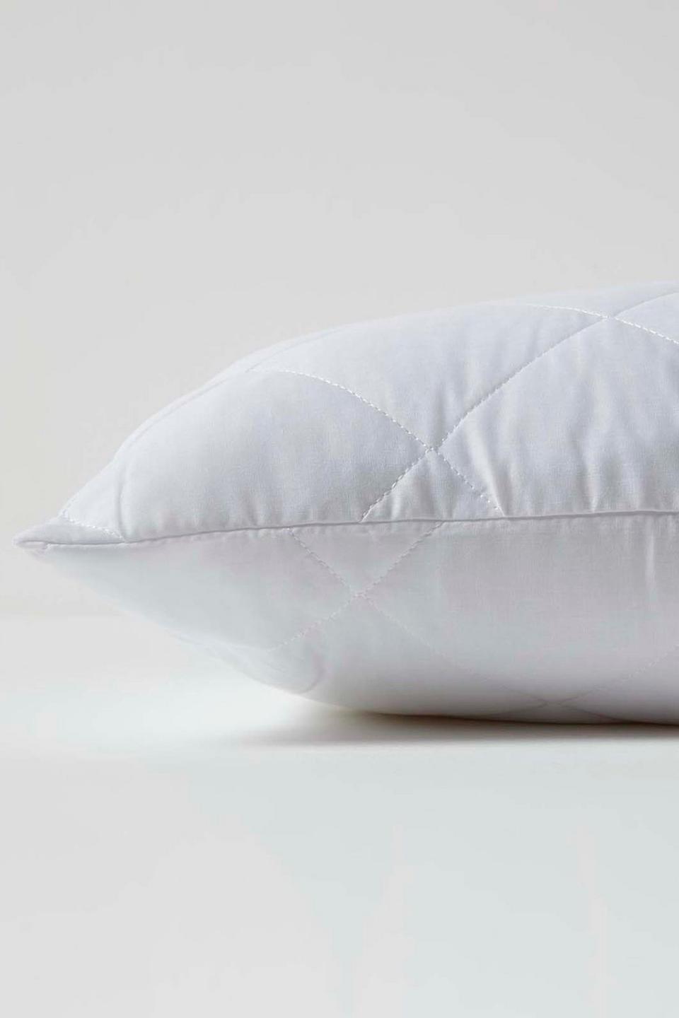 Duvets & Pillows | Quilted Pillow Protector Pair, Standard Size ...