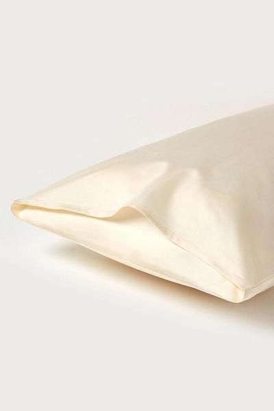 Homescapes Cream Organic Cotton Housewife Pillowcase 400 TC