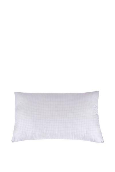 Homescapes White Anti Stress Pillow Carbon Enriched Super Microfibre Extra Fill