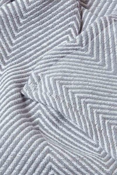 Homescapes Grey Cotton Halden Throw