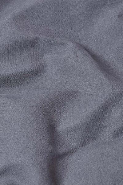 Homescapes Dark Grey Linen V Shaped Pillowcase