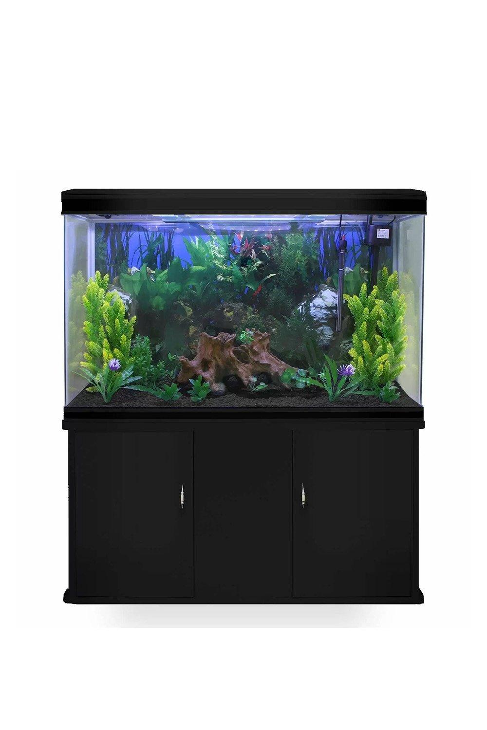 Pet Care | Aquarium Fish Tank & Cabinet With Complete Starter Kit ...