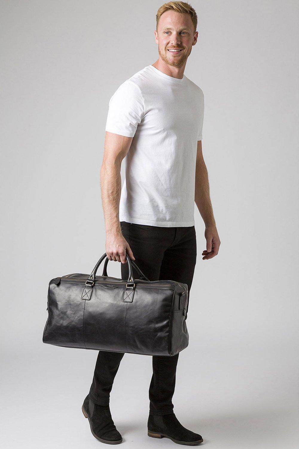 Conkca London 'Edu' Leather Holdall | Debenhams
