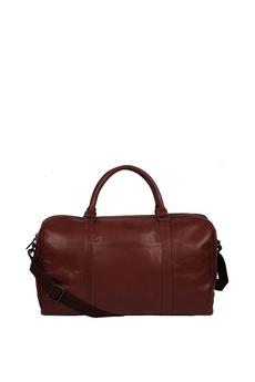 Conkca London Brown 'Orton' Leather Holdall