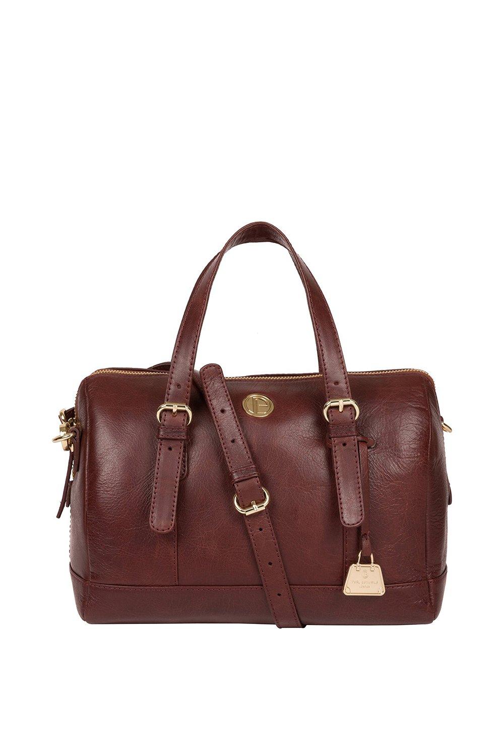 Pure Luxuries London 'Iris' Leather Handbag | Debenhams