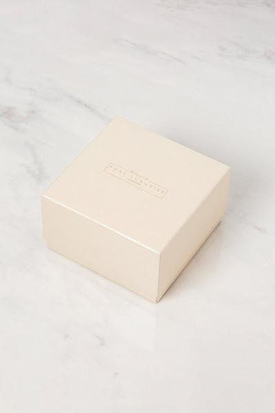 Pure Luxuries London Gold Gift Packaged 'Kessie' 18ct Gold Plated Sterling Silver Twist Hoops