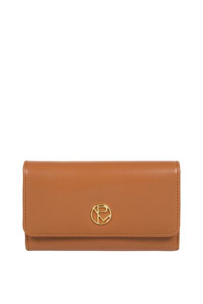 Pure Luxuries London Tan 'Metz' Leather Purse
