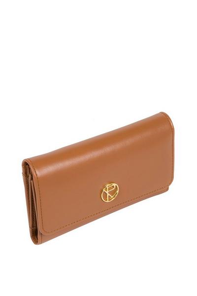 Pure Luxuries London Tan 'Metz' Leather Purse