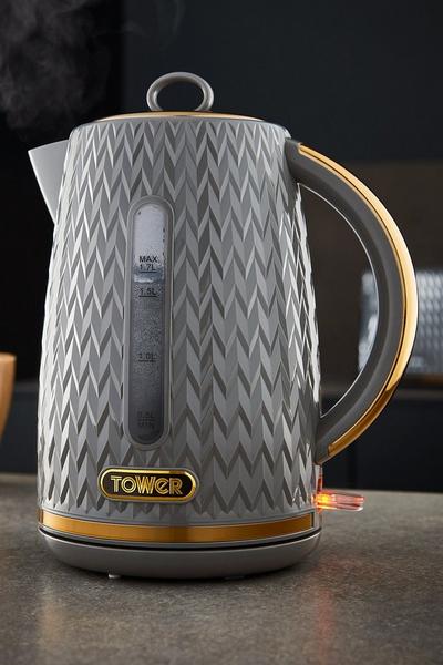Tower Grey Empire 3KW 1.7L Kettle