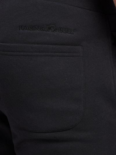 Raging Bull Black Cuffed Sweatpant