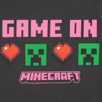 Minecraft Grey Gaming Hoodie Creeper Hooded Sweatshirt
