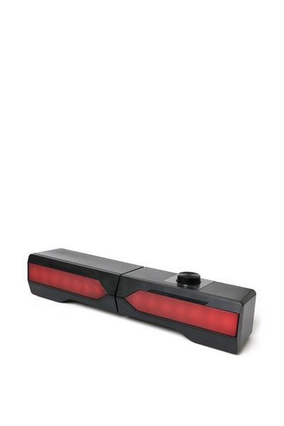 RED5 Black Bluetooth Light Up Sound Bar