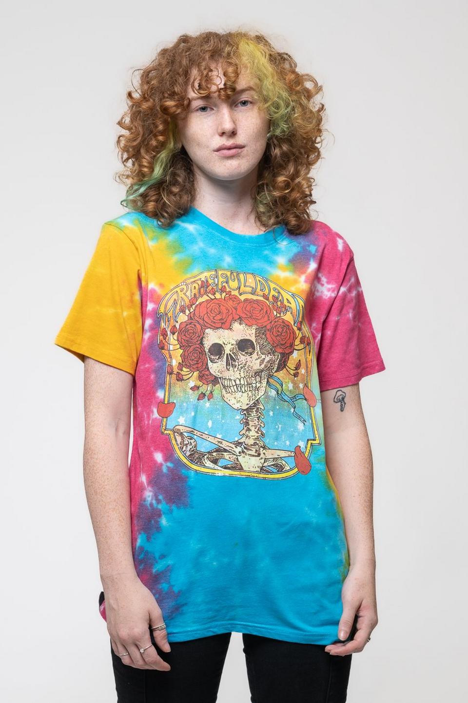 Rainbow Bertha Tie Dye Grateful Dead T-Shirt 