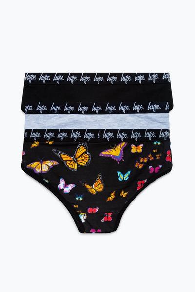 Hype  Butterfly 3 Pack Briefs