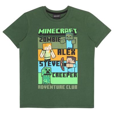 Minecraft Green Adventure Club T-Shirt