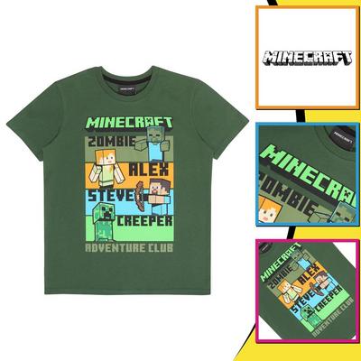 Minecraft Green Adventure Club T-Shirt
