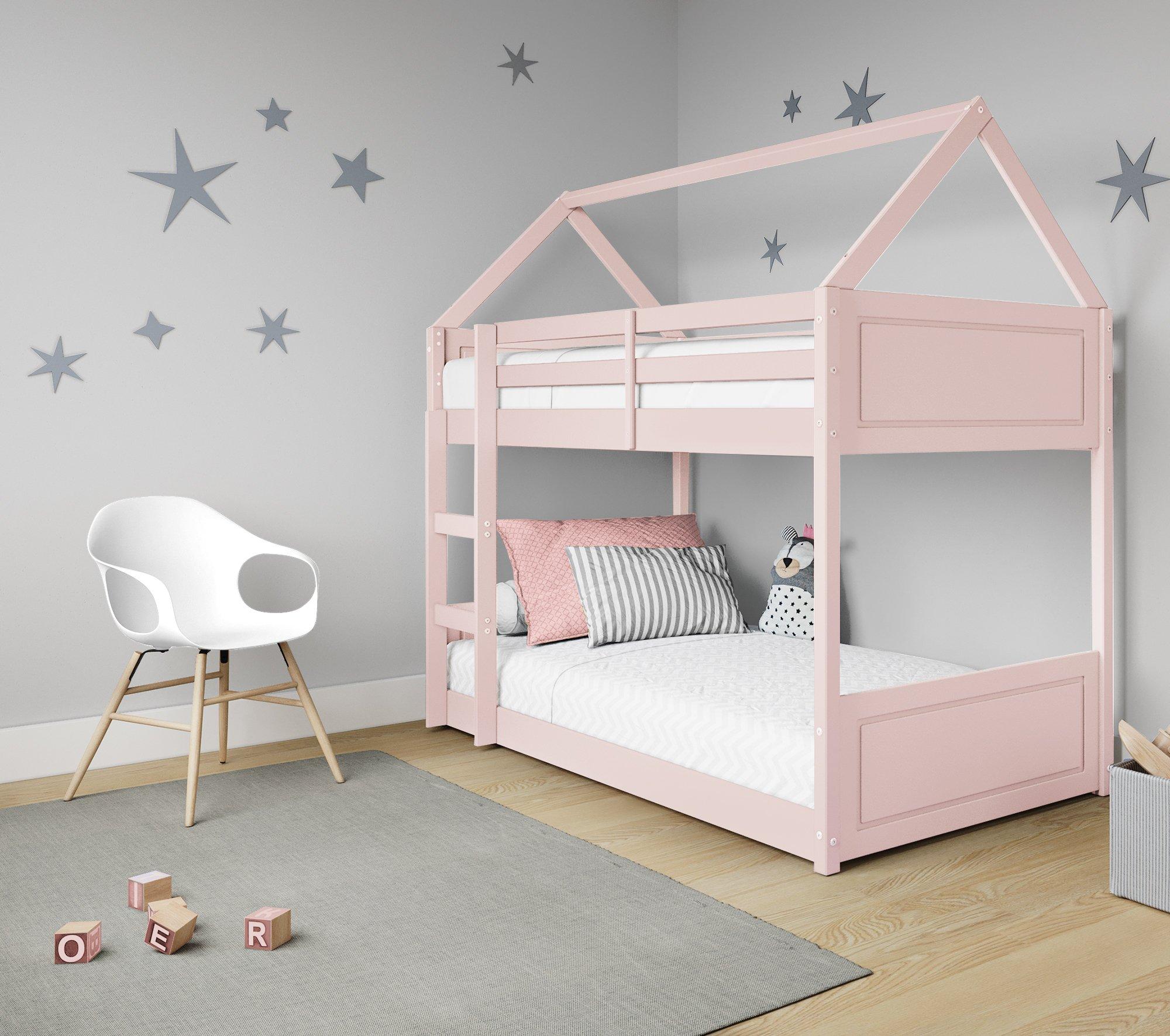 Home Detail Miller Kids Wooden House Bunk Bed | Debenhams