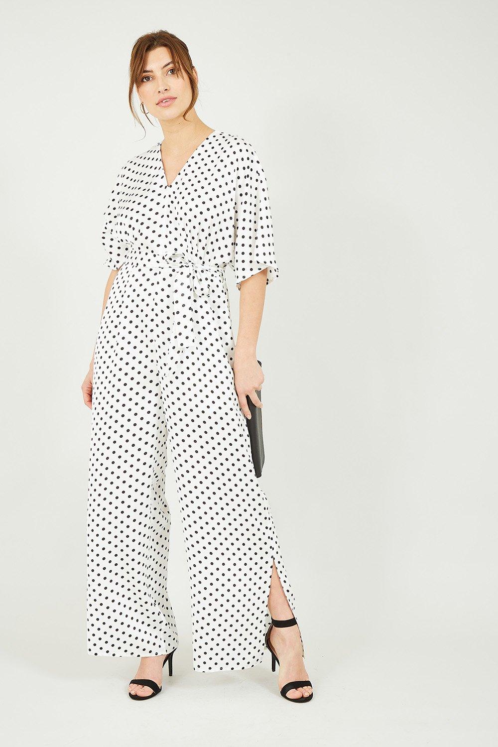 debenhams polka dot jumpsuit