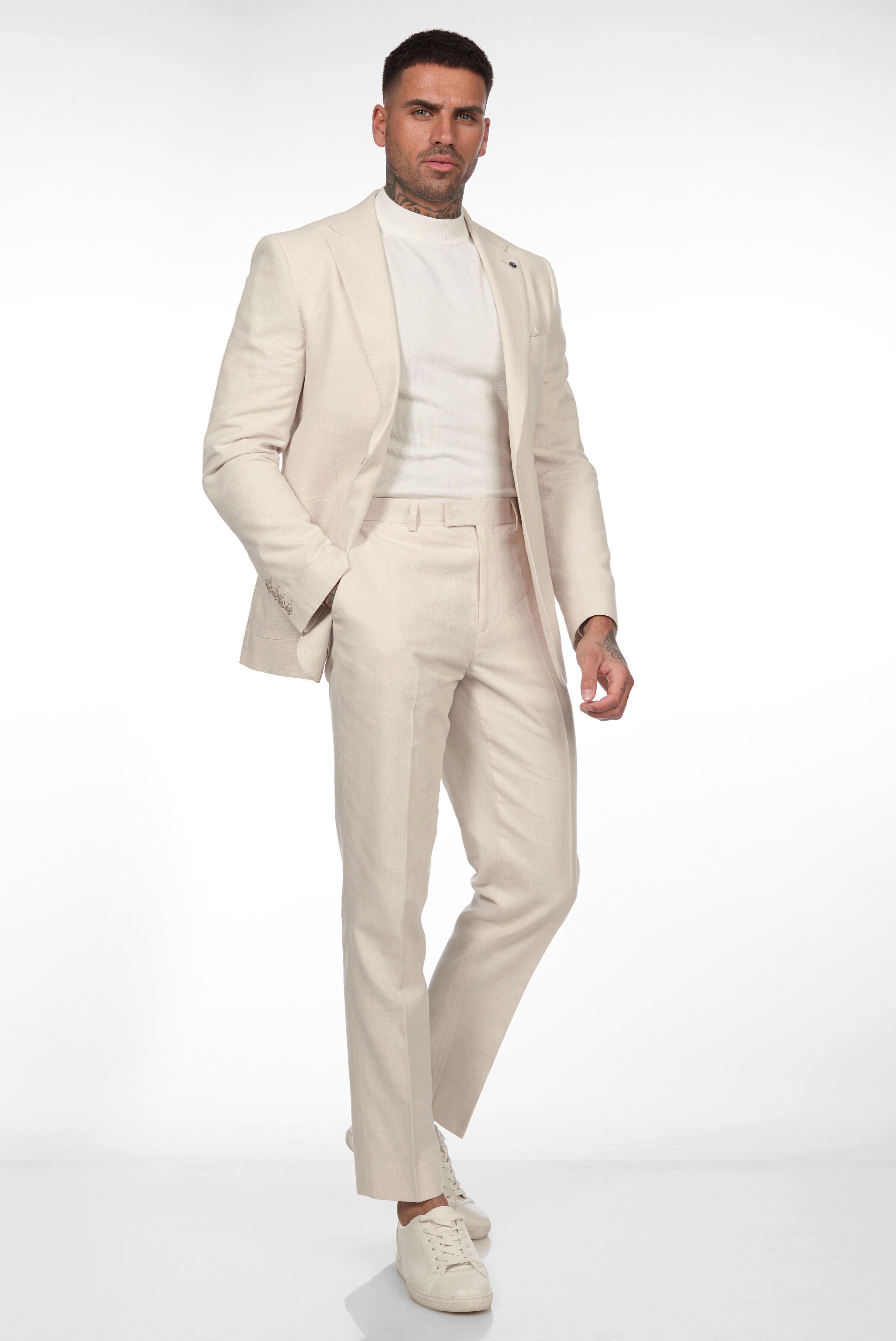 debenhams linen suit