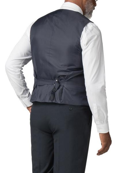 Racing Green Navy Plain Waistcoat