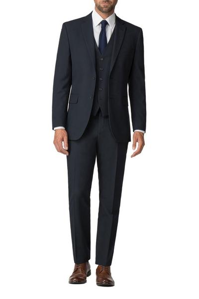 Racing Green Navy Plain Waistcoat