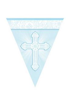 Amscan Blue Communion Pennant Banner