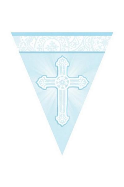 Amscan Blue Communion Pennant Banner