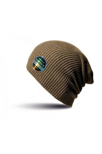 Result Brown Winter Essentials Core Softex Beanie Hat
