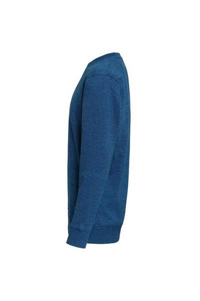 Asquith & Fox Duck Egg Blue Cotton Rich Twisted Yarn Sweatshirt