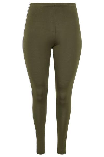 Yours Green Tape Leggings