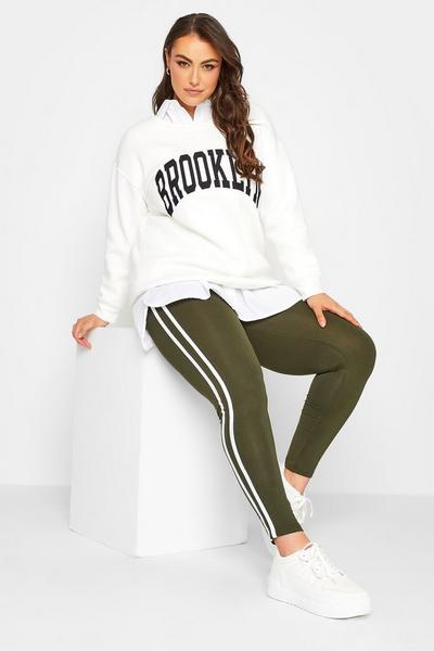 Yours Green Tape Leggings