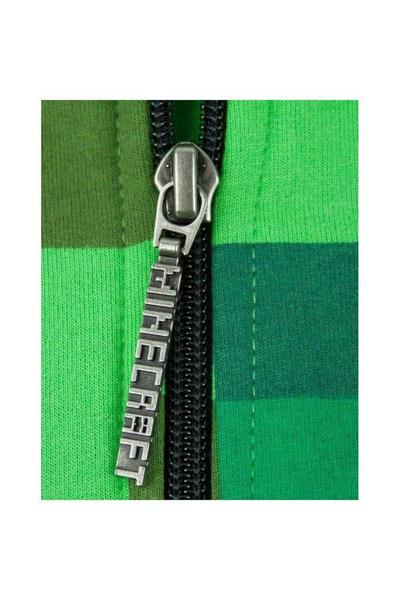 Minecraft Green Creeper Character Hoodie
