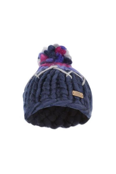 Trespass Navy Ellery Bobble Hat