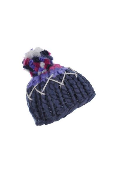 Trespass Navy Ellery Bobble Hat