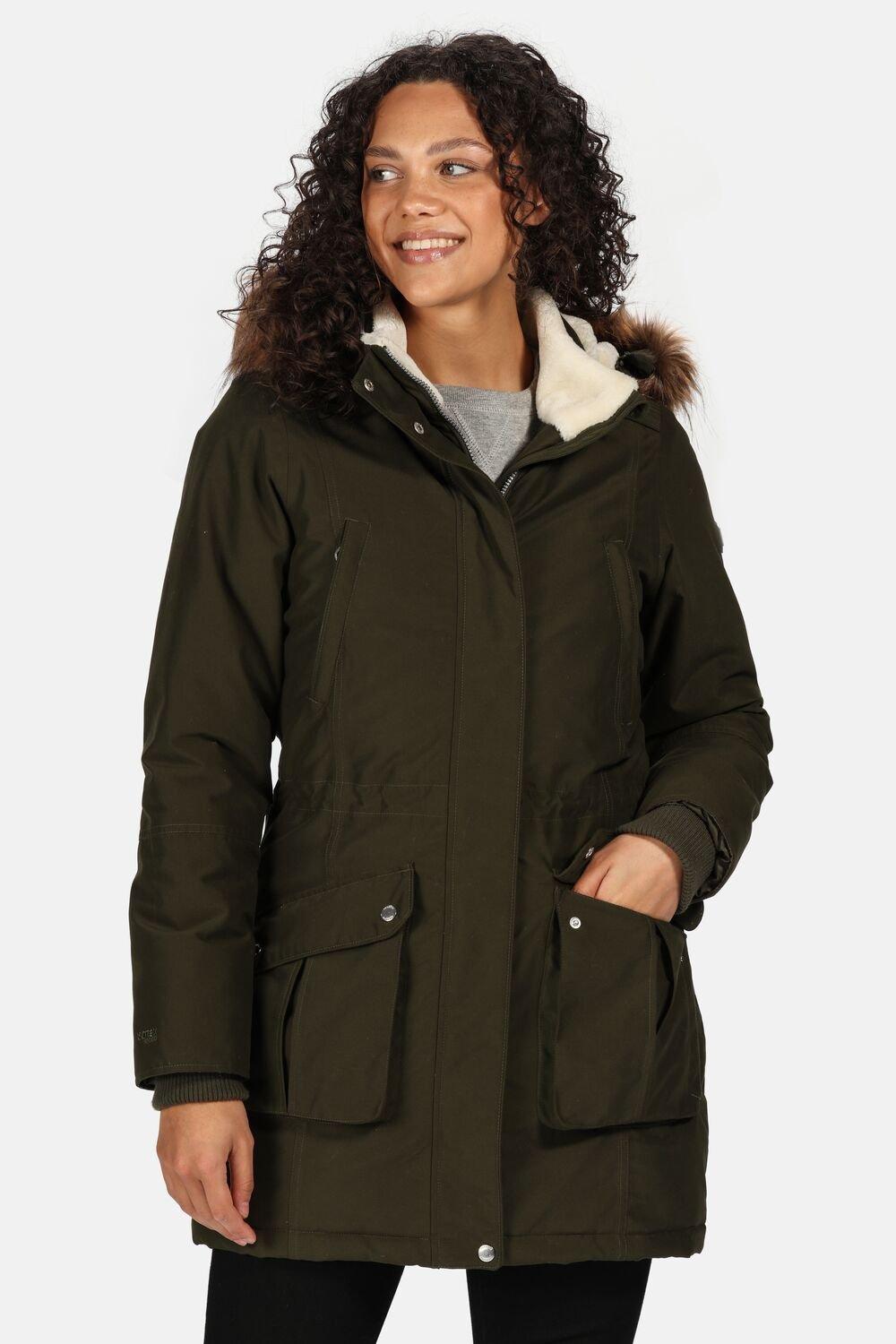 regatta blue sefarina waterproof jacket