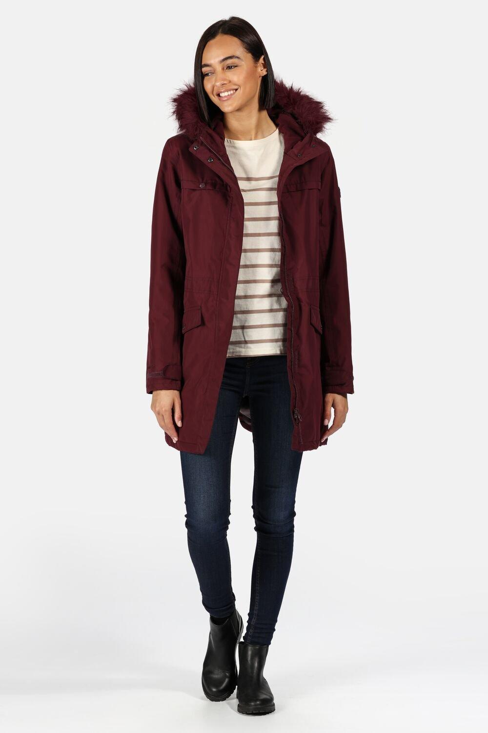 hollister longline rain jacket
