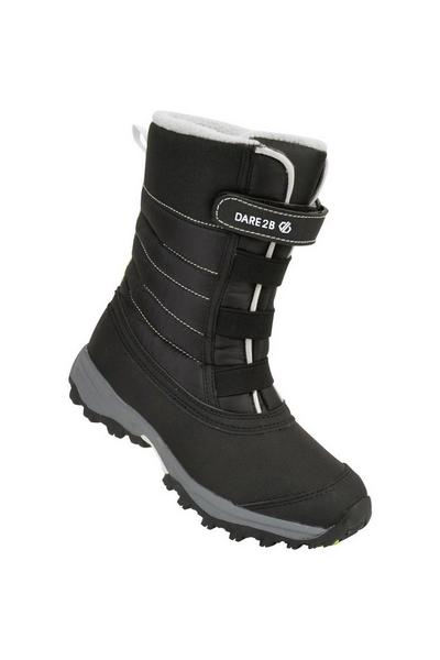 Dare 2b White 'Skiway Junior II' Fleece-Lined Snow Boots