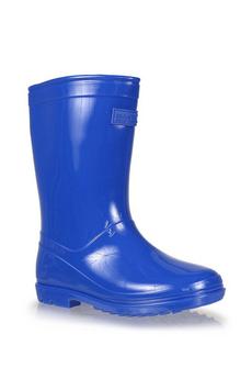 Regatta Mid Blue 'Wenlock Junior' Wellington Boots